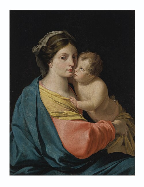 The Madonna and Child, , Eustache Le Sueur
