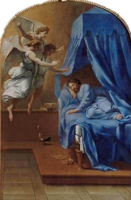 Le songe de saint Bruno, 1645, Eustache Le Sueur