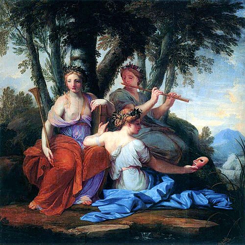 Clio, Euterpe et Thalie, 1653, Eustache Le Sueur