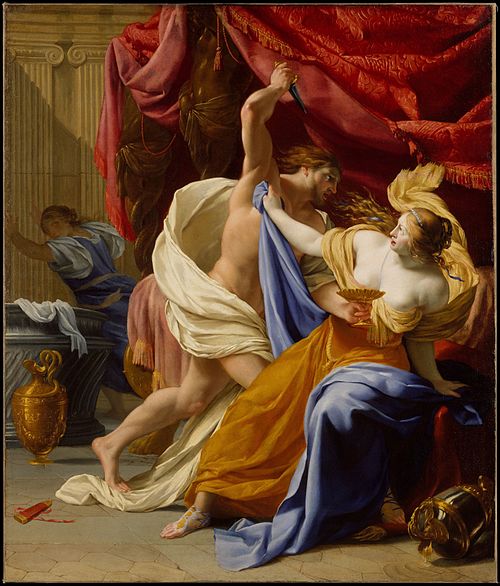 L'Enlèvement de Tamar, 1640, Eustache Le Sueur