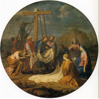 Descente de croix, 1650, Eustache Le Sueur