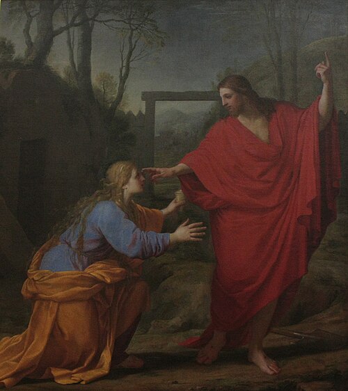 Jésus apparaît à la Madeleine, 1651, Eustache Le Sueur