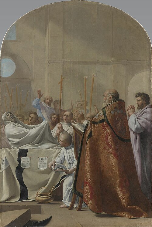 Raymond Diocres répond après sa mort, 1646, Eustache Le Sueur