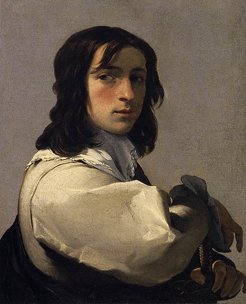Young Man with a Sword, 1645, Eustache Le Sueur