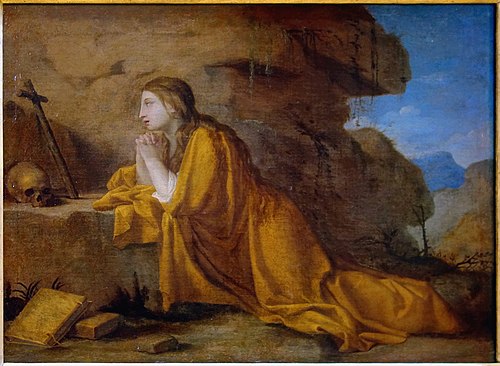 Sainte Marie-Madeleine en prière, 1700, Eustache Le Sueur