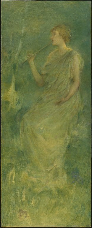 Music, 1500, Thomas Wilmer Dewing