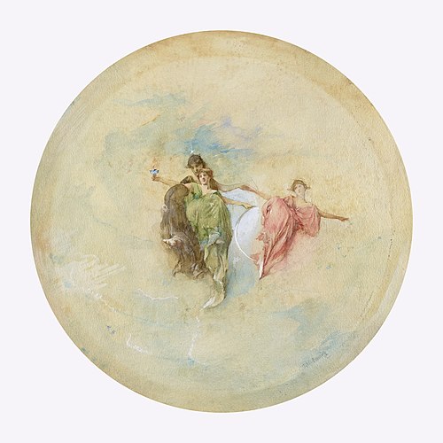 Dawn, 1892, Thomas Wilmer Dewing