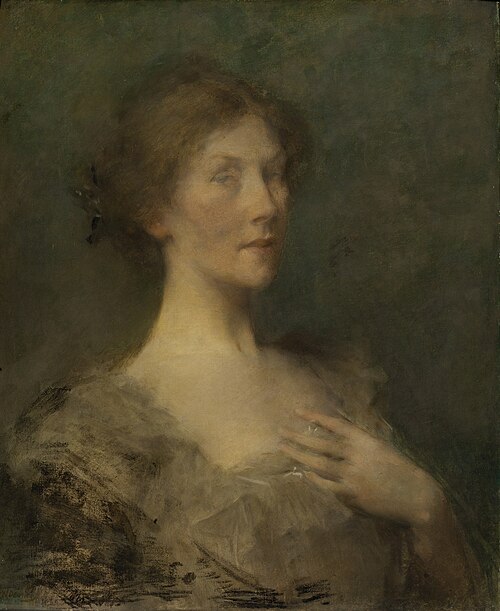 Portrait of a Lady, 1895, Thomas Wilmer Dewing