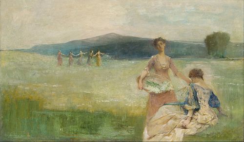 Spring, 1890, Thomas Wilmer Dewing