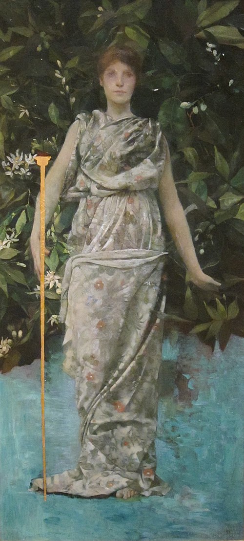 Hymen, 1884, Thomas Wilmer Dewing