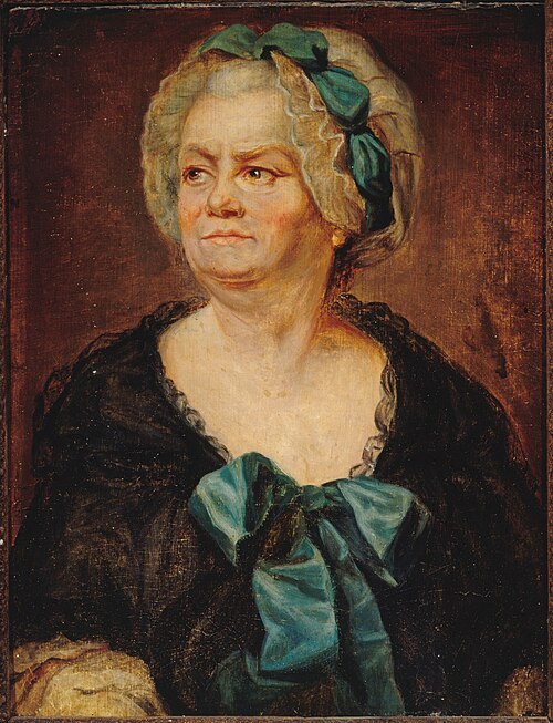 Portrait présumé de Madame Ducreux, la mère de l'artiste. Anciennement identifié comme celui de Mari, 1770, Joseph Ducreux