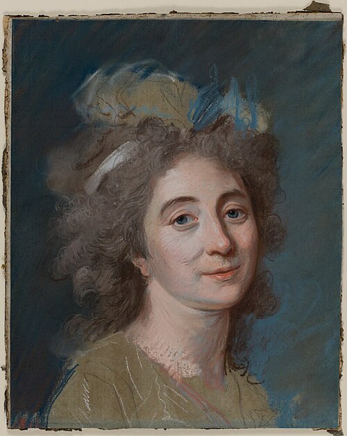 Unknown Woman, 1784, Joseph Ducreux