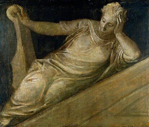 An Allegorical Female Figure: Music (?), , Giovanni Battista Zelotti