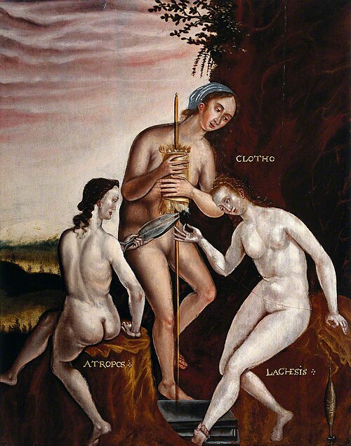 The Three Fates, , Philippe Galle