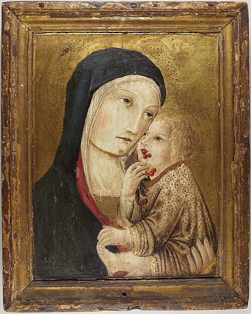 Vierge à l'Enfant, , Sano di Pietro