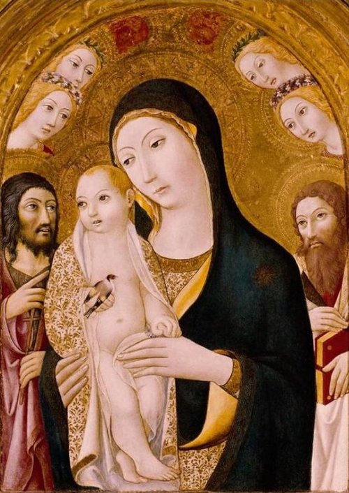 Vierge à l'Enfant, 1450, Sano di Pietro
