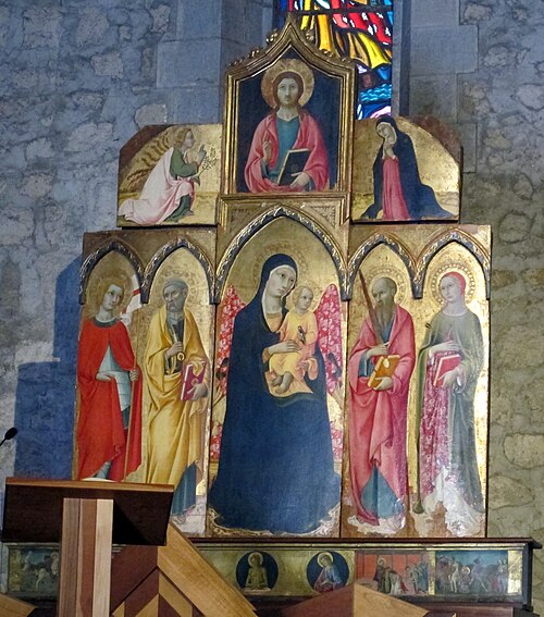 Santi Giorgio e Cristina (Bolsena), , Sano di Pietro