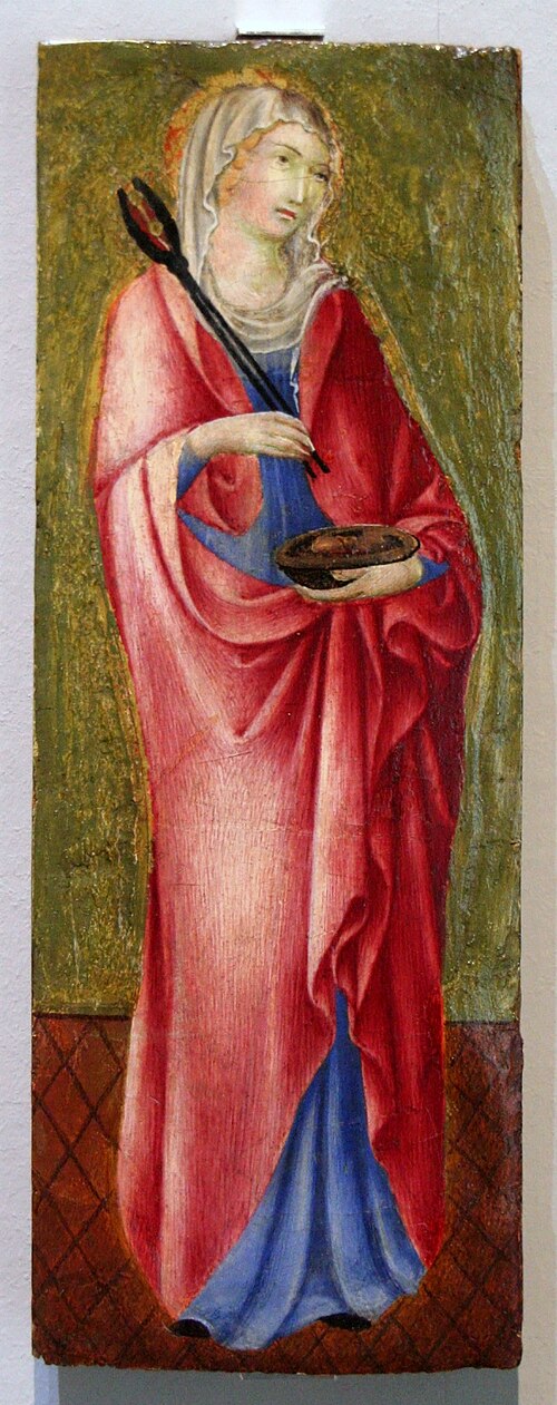 Sainte Agathe, 1445, Sano di Pietro