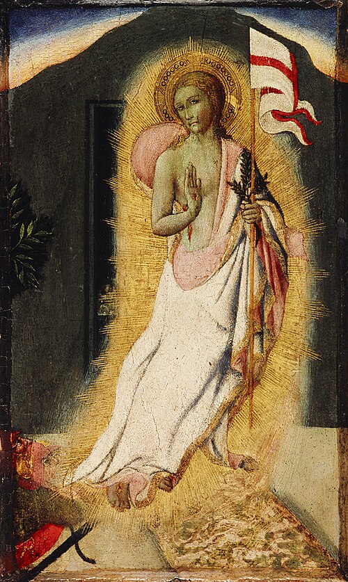 Auferstehender Christus, 1444, Sano di Pietro
