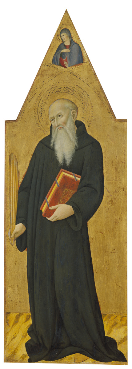 Saint Benoît, 1470, Sano di Pietro