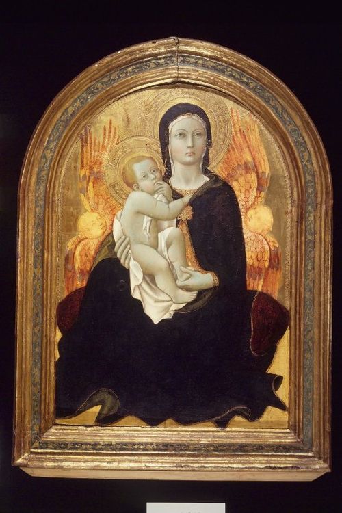 Madonna of humility, 1440, Sano di Pietro