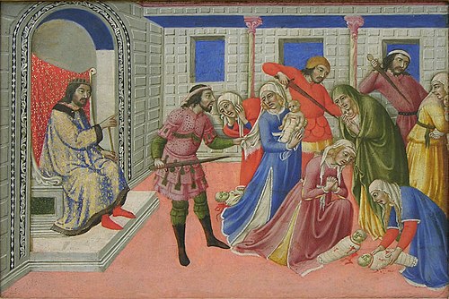 The Massacre of the Innocents, 1470, Sano di Pietro