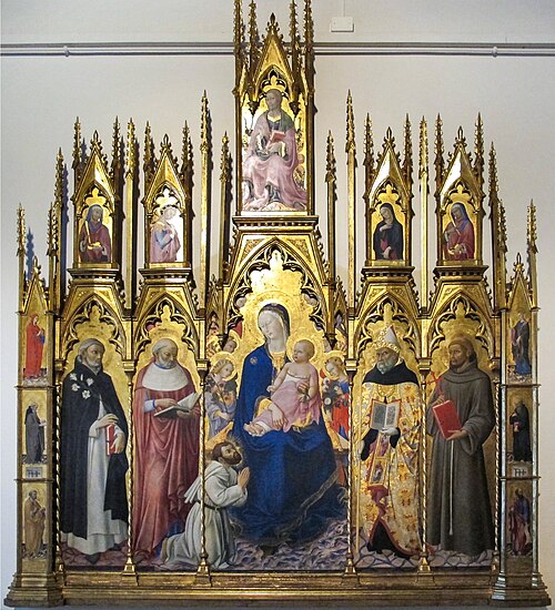 Polittico dei Gesuati, 1444, Sano di Pietro