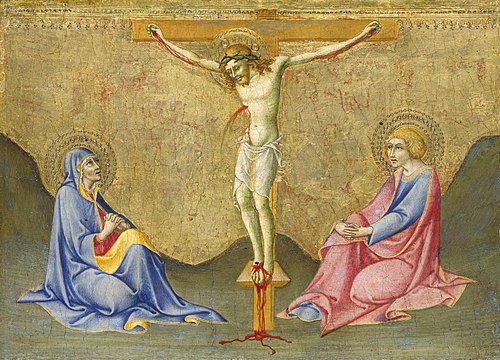The Crucifixion, 1455, Sano di Pietro