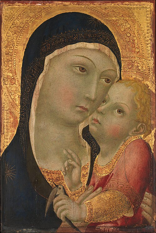 Madonna and Child, 1450, Sano di Pietro