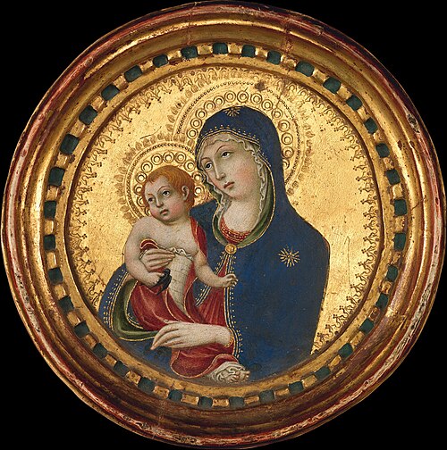 Madonna and Child, 1450, Sano di Pietro