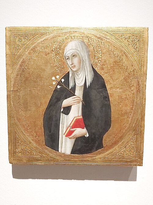 Saint Catherine of Siena, 1442, Sano di Pietro