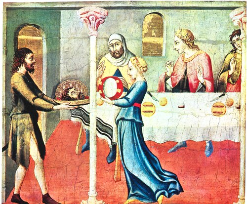 The Dance of Salome, 1447, Sano di Pietro