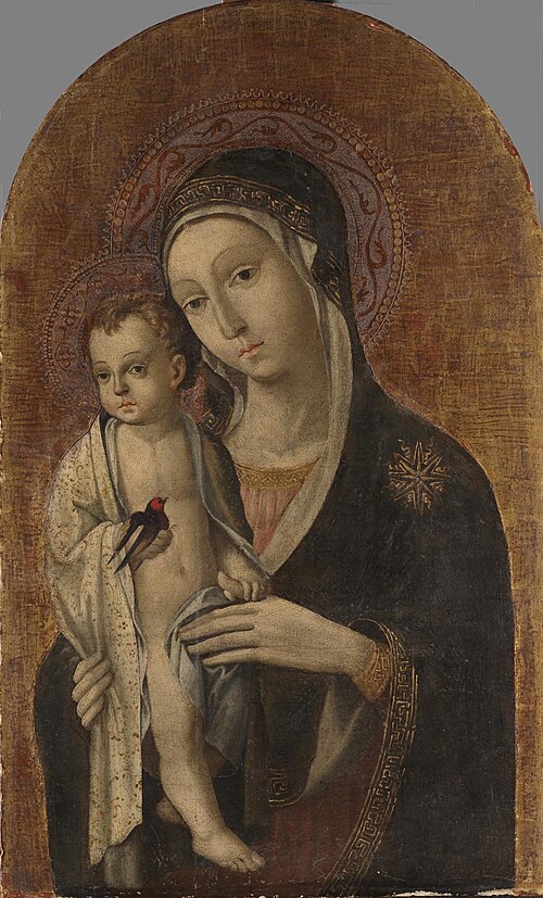 Vierge à l'Enfant, 1450, Sano di Pietro
