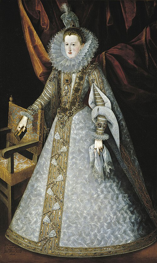 Marguerite d'Autriche, 1606, Juan Pantoja de la Cruz