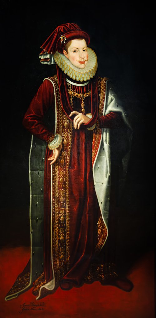 Portrait de Philippe III, 1608, Juan Pantoja de la Cruz