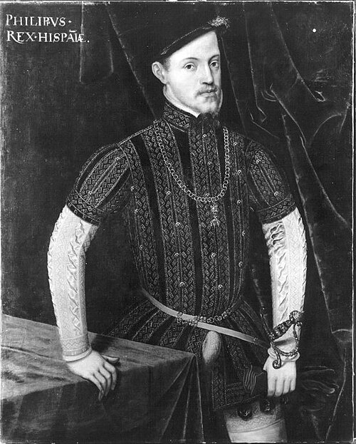 Philipp II of Spain, 1580, Juan Pantoja de la Cruz