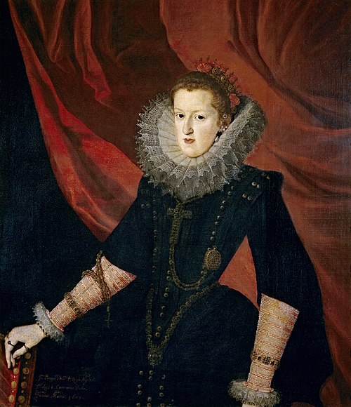 Margaret of Austria, 1607, Juan Pantoja de la Cruz