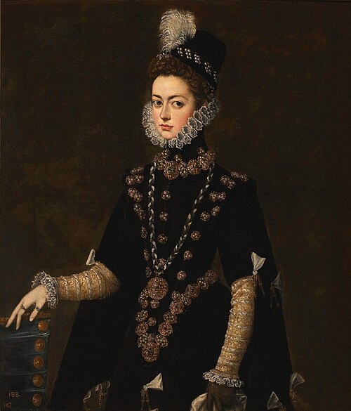 The Infanta Catalina Micaela, 1585, Juan Pantoja de la Cruz