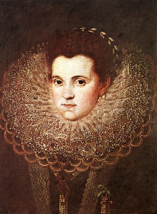 Unknown Lady, 1601, Juan Pantoja de la Cruz