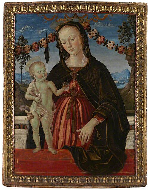 The Virgin and Child, 1520, Fiorenzo di Lorenzo