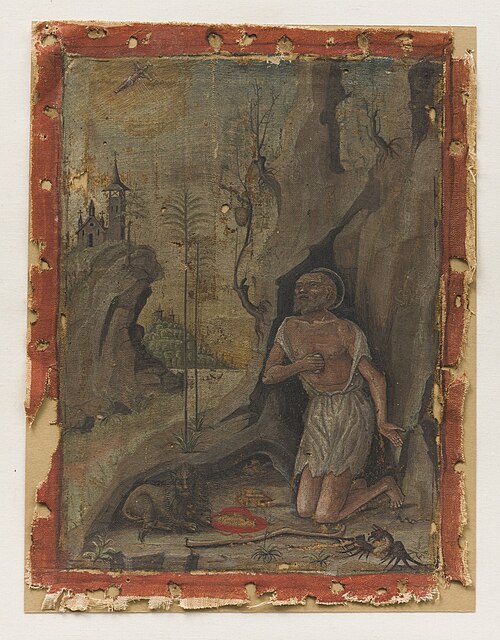 Saint Jerome in the desert, 1487, Fiorenzo di Lorenzo