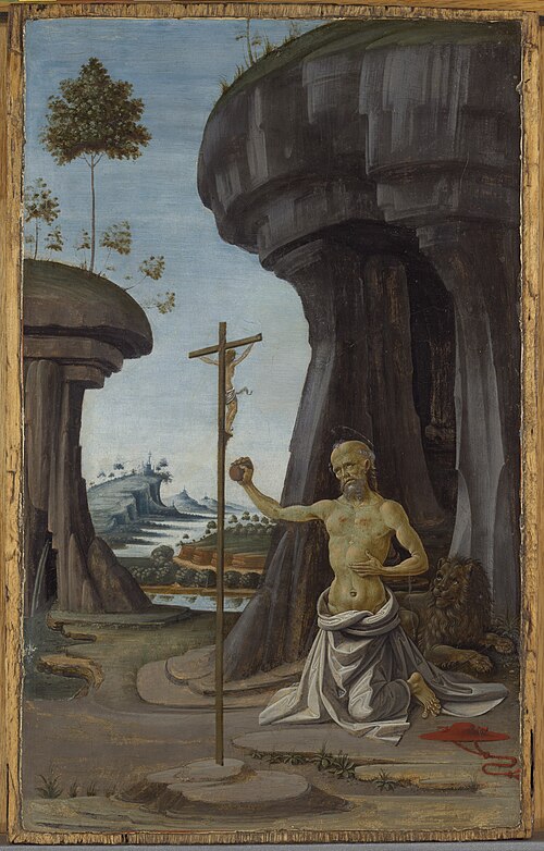 Penitent Saint Jerome, 1485, Fiorenzo di Lorenzo