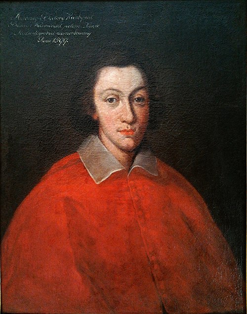 Portrait du cardinal Jean-Albert Vasa., 1633, Tommaso Dolabella