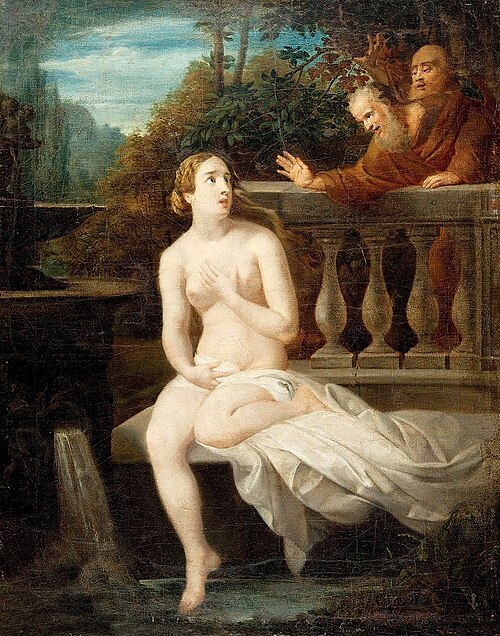 Suzanne et les vieillards, 1835, Rafał Hadziewicz