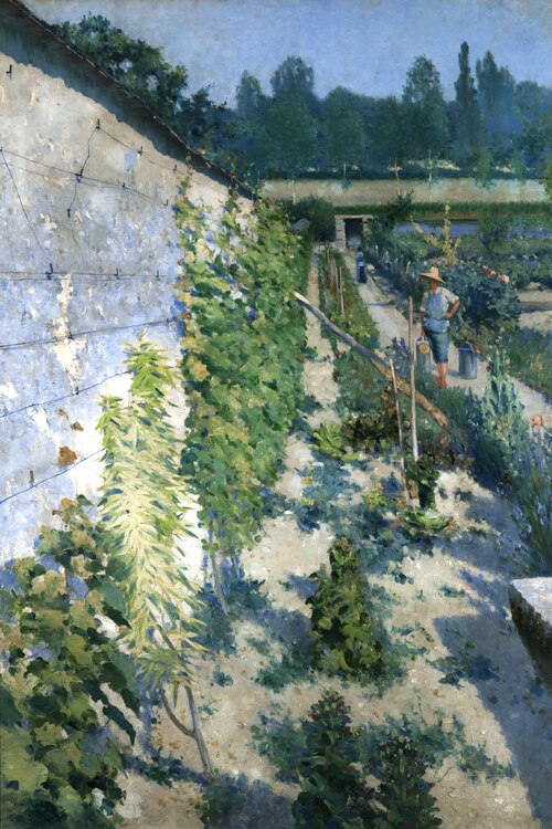 Garden in Grez, 1884, Karl Nordström
