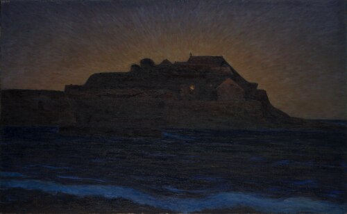 The Fortress at Varberg, 1894, Karl Nordström
