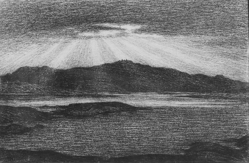 Rays of Light, 1901, Karl Nordström