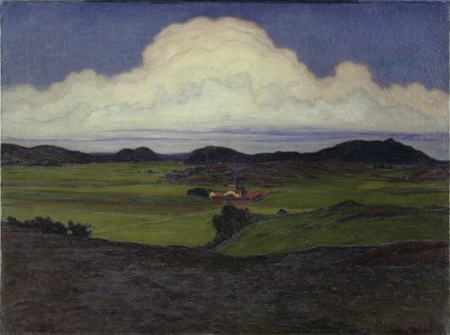 Hoga Valley, Tjörn, 1897, Karl Nordström