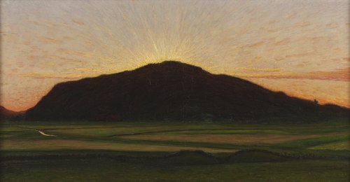 Afterglow, 1909, Karl Nordström