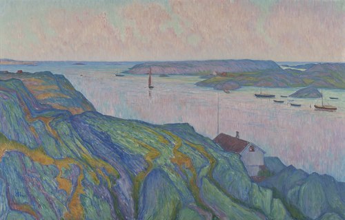 Kyrkesund, 1911, Karl Nordström